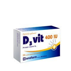 Vitamin D3 400IU 30 kapsula
