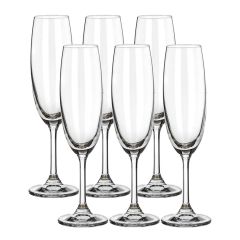 Leona kristalna čaša za šampanjac 21cl 6 komada