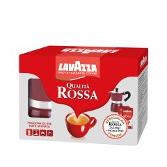 Paket Qualita Rossa espresso kafa 2x250g + Italijansko lonče