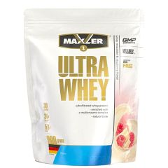Ultra Whey protein bela čokolada malina 900g