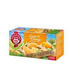 World of Fruits voćni čaj đumbir pomorandža 20 kesica