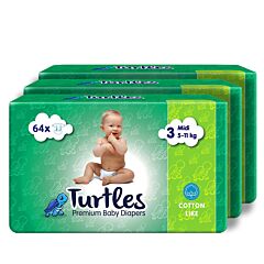 Premium Baby Diapers 3 3-pack