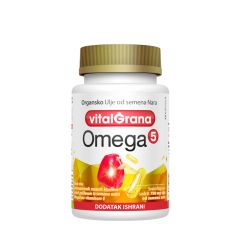 Omega 5 organsko ulje semena nara 30 kapsula