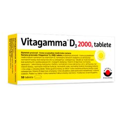 Vitagamma D3 2000IU 50 tableta